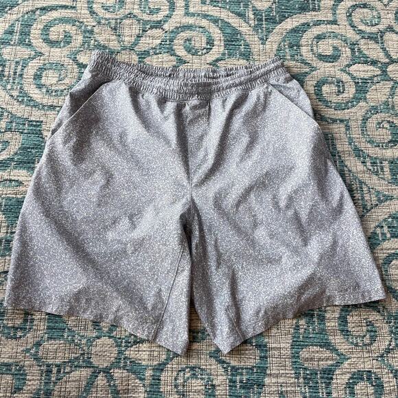 Lululemon Men's Pace Breaker Shorts 9'' Lined Speckle Gray Running - Picture 2 of 9